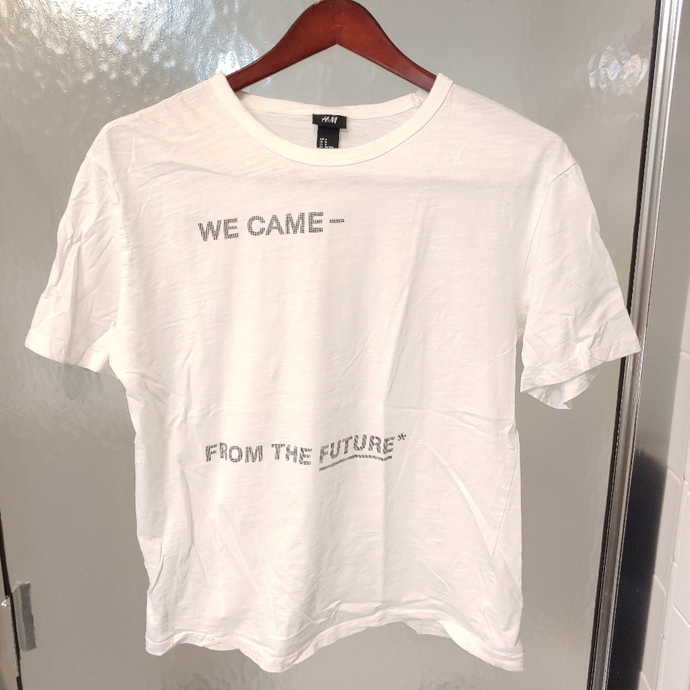 H&M men's medium sized we came from the Future